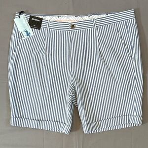 NWT Men’s Cross Di Cavalier Murano Blue Stripe Size 38